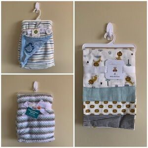 🎉HP🎉 New Set of 5 Baby Blankets